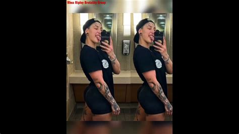 real ripley naked|WWEs Rhea Ripley flexing her hot fit nude bod and taking selfies。